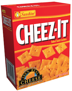 Cheez it Baked Snack Crackers