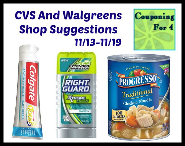 CVS And Walgreens Shop Suggestions